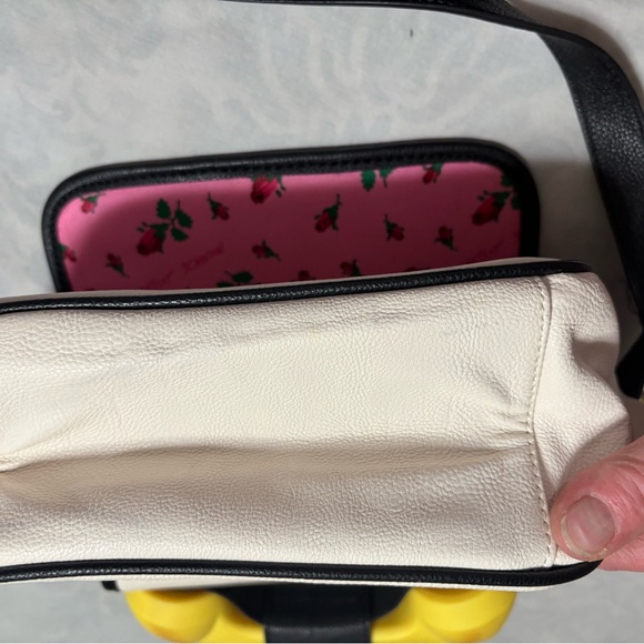 Betsey Johnson White and Yellow Crossbody Bag - Picture 10 of 10